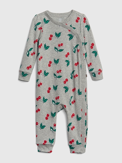 Image number 1 showing, Baby Cherry Kimono One-Piece