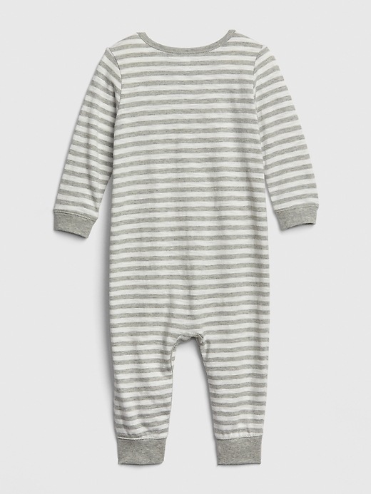 Image number 2 showing, Baby Graphic Stripe One-Piece