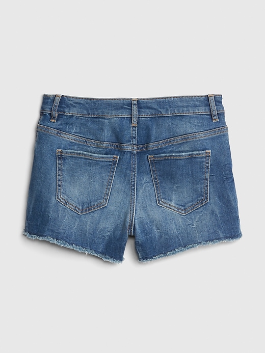 Image number 3 showing, Kids High Rise Shortie Shorts