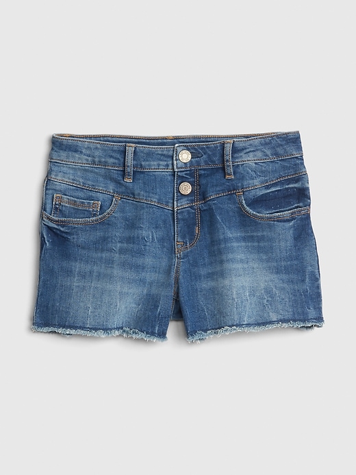 Image number 2 showing, Kids High Rise Shortie Shorts