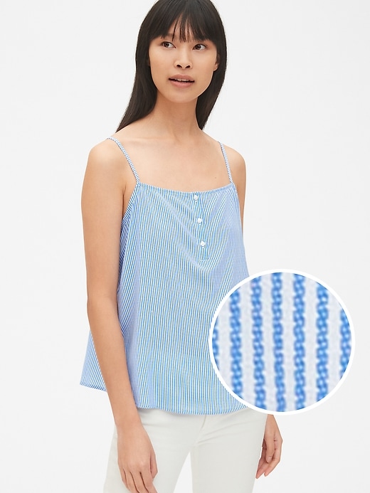 Image number 1 showing, Button-Front Cami