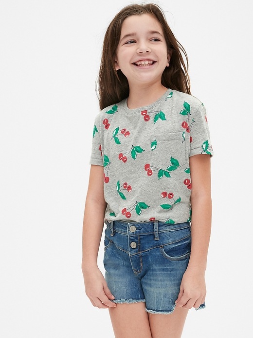 Image number 2 showing, Kids Print Pocket Short Sleeve T-Shirt