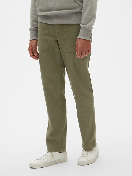 Image number 7 showing, Utility Pants in Straight Fit with GapFlex