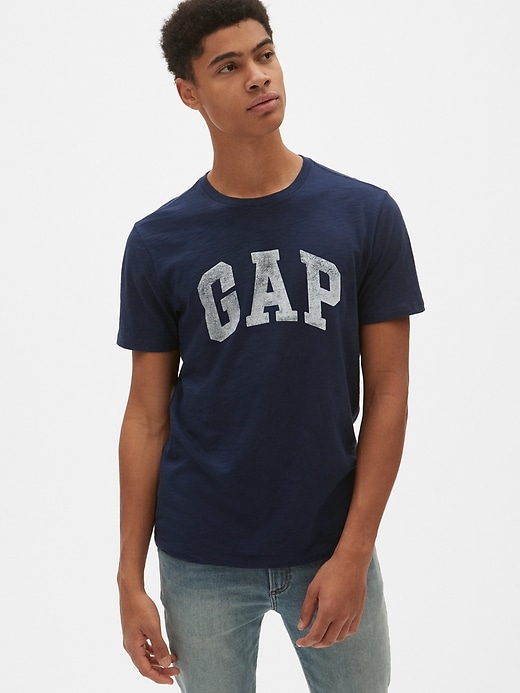 Vintage Slub Jersey Logo Crewneck T-Shirt | Gap