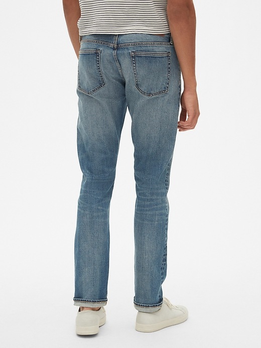 Image number 2 showing, Selvedge Slim Jeans with GapFlex