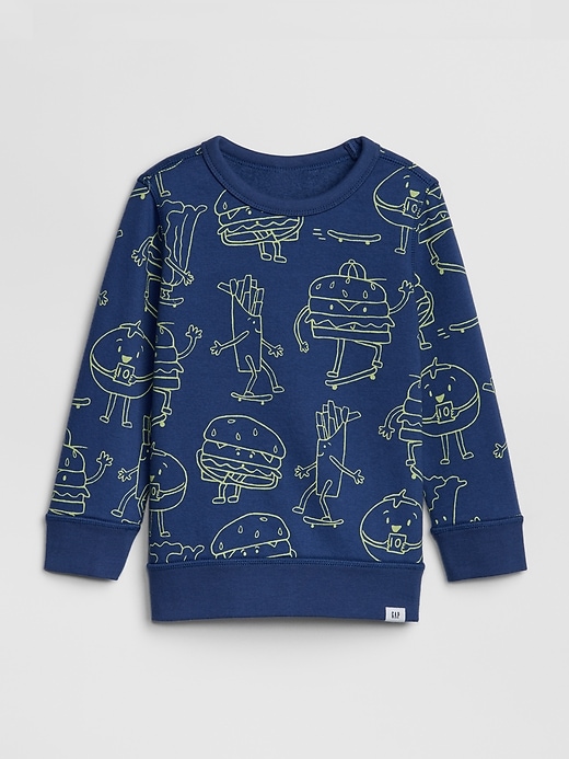 View large product image 1 of 1. Toddler Graphic Print Sweatshirt