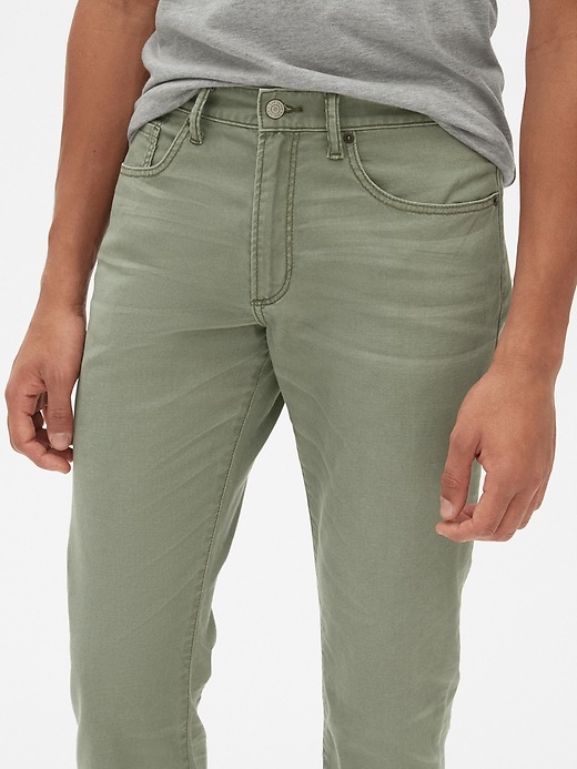 Image number 5 showing, Wearlight Slim Jeans with GapFlex