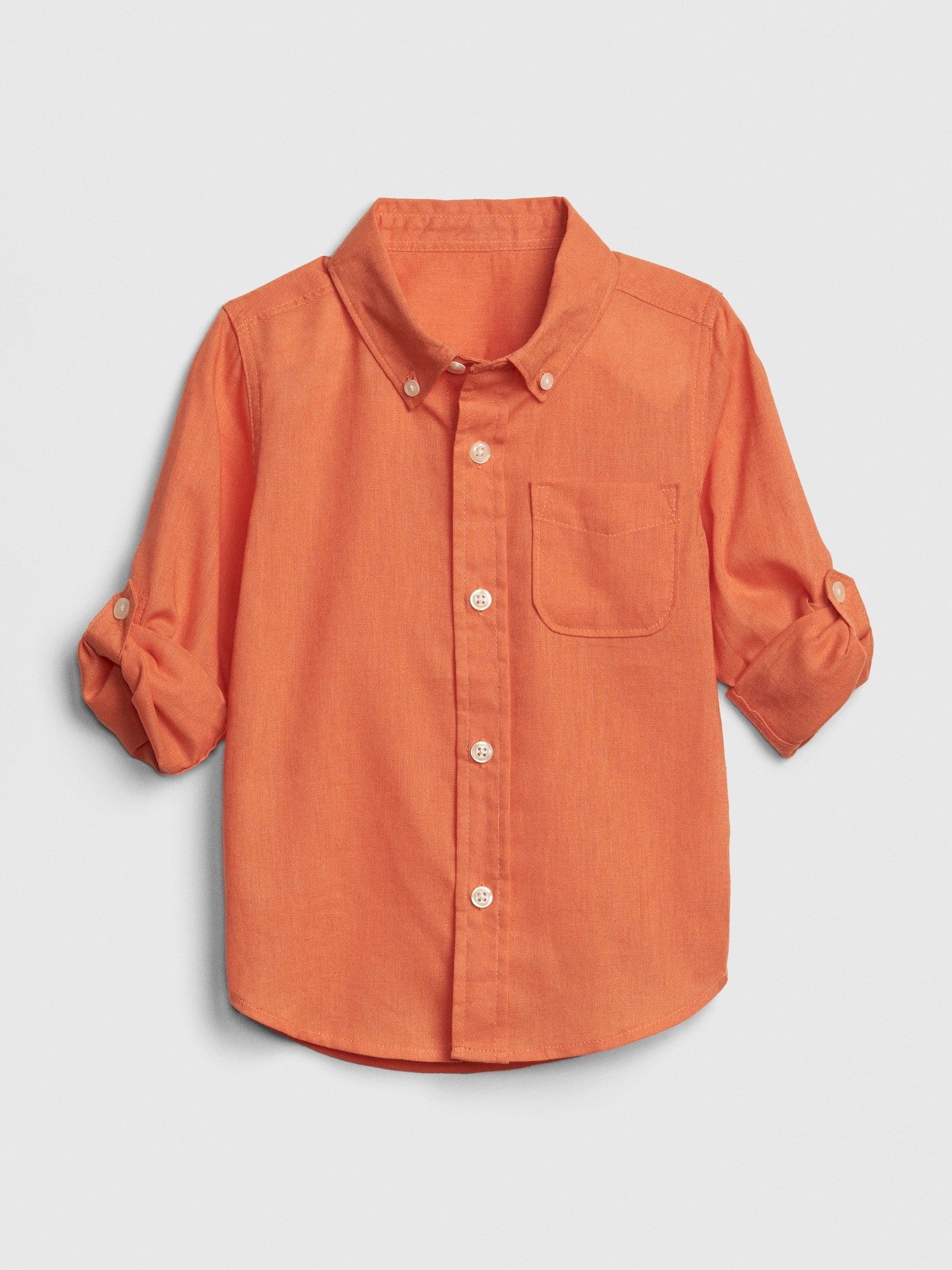 Toddler Convertible Shirt In Linen Gap