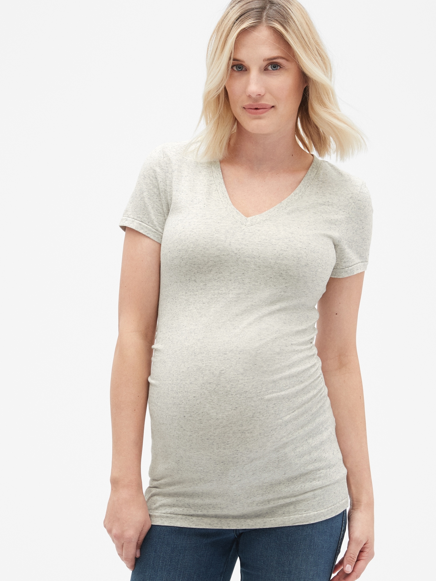 Maternity Pure Body VNeck TShirt Gap