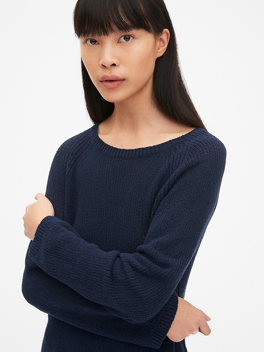Image number 5 showing, Lightweight Raglan Pullover Sweater