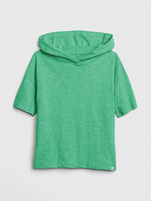 View large product image 1 of 1. Kids Hoodie Short Sleeve T-Shirt