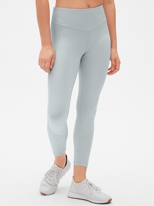 View large product image 1 of 1. GapFit High Rise 7/8 Leggings in Eclipse