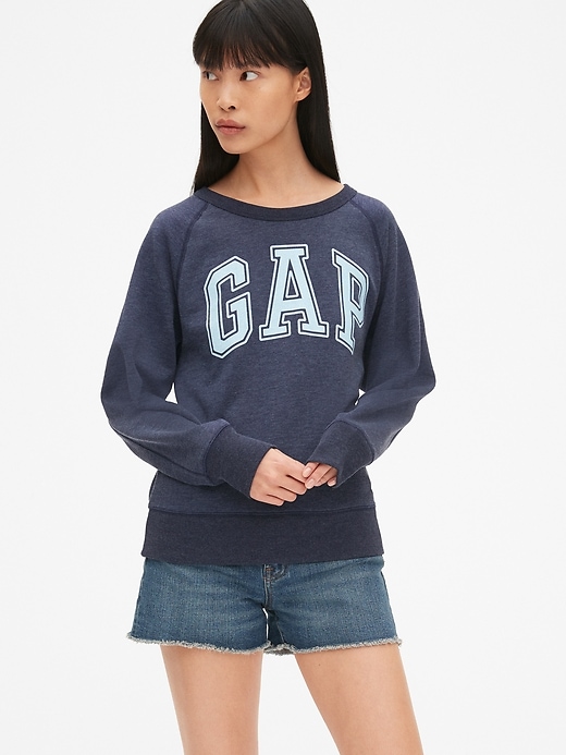 View large product image 1 of 1. Vintage Soft Gap Logo Raglan Sweatshirt