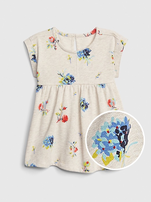 View large product image 1 of 1. Toddler Short Sleeve Fit And Flare Top