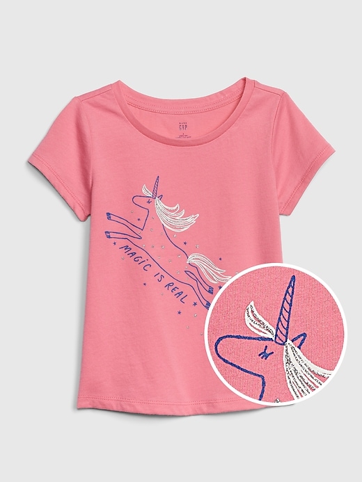 View large product image 1 of 1. Toddler Graphic Short Sleeve T-Shirt