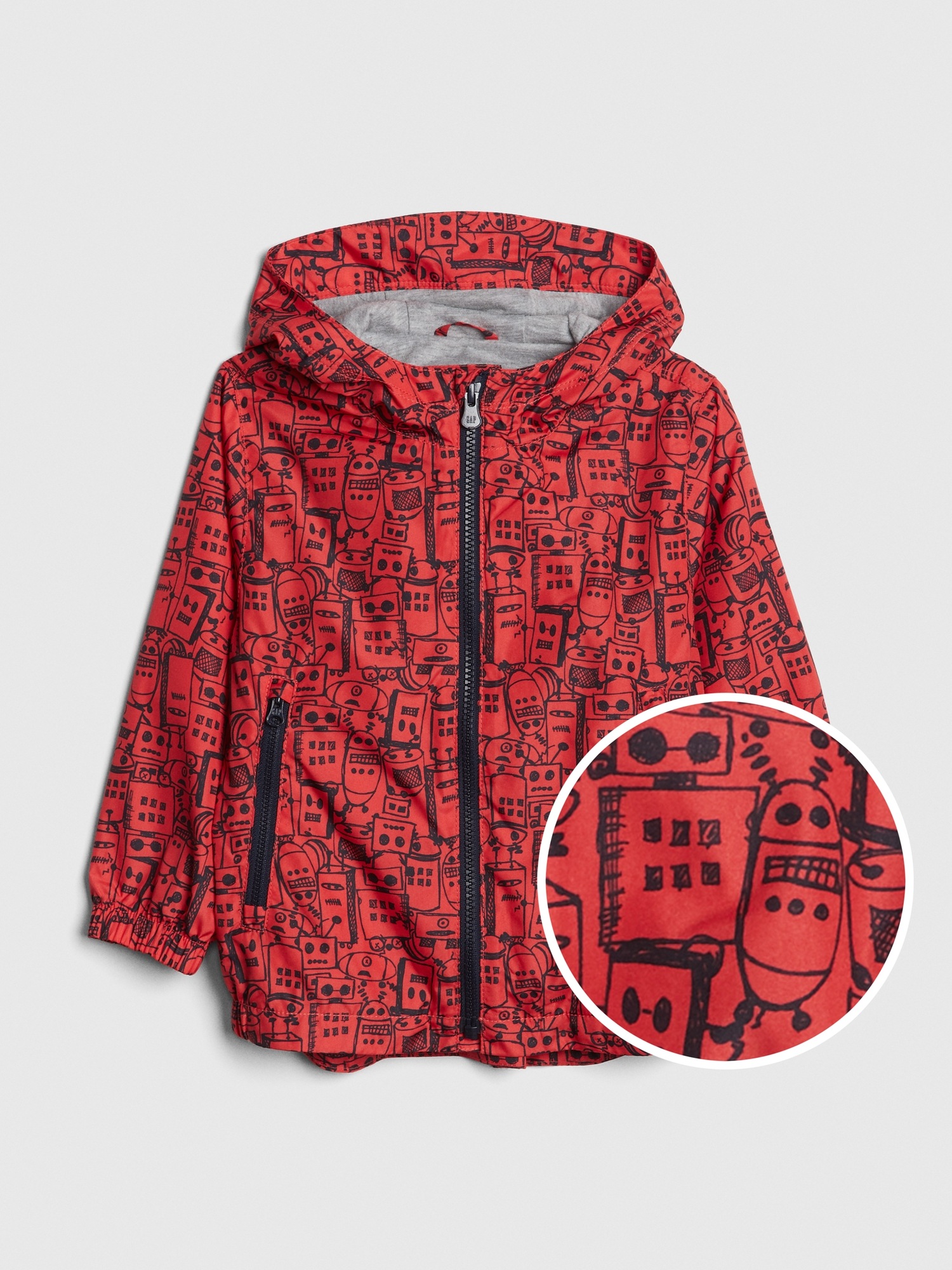 Toddler Colorblock JerseyLined Windbuster Gap