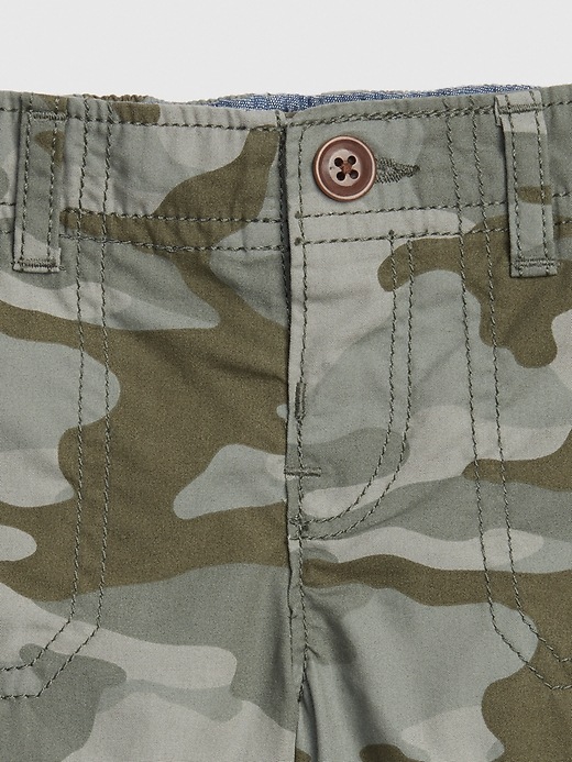 Image number 3 showing, Baby Camo Utility Shorts