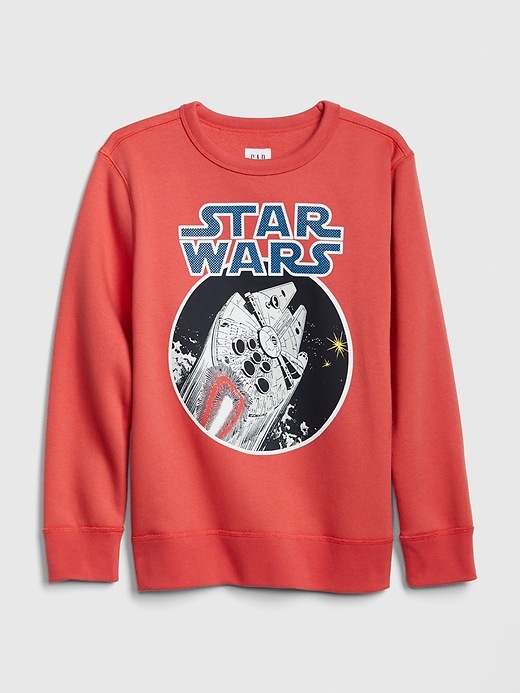 View large product image 1 of 1. GapKids &#124 Star Wars&#153 Sweatshirt in Fleece