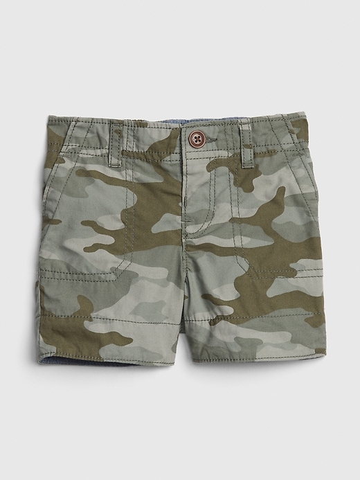 Image number 1 showing, Baby Camo Utility Shorts