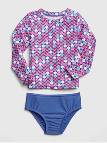 Toddler Print Rashguard Two-Piece