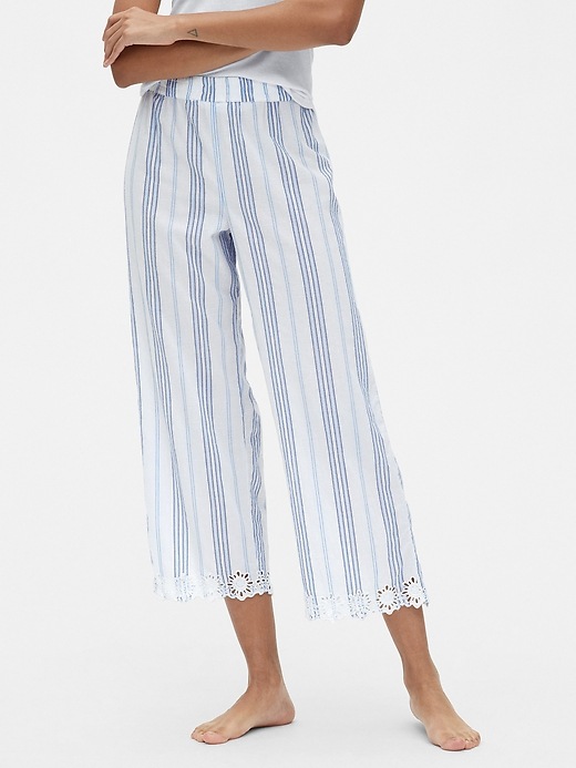 Image number 1 showing, Dreamwell Embroidered Dobby Stripe Pants
