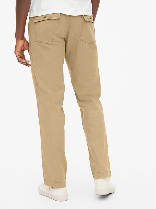 パンツ 00s GAP cotton linen baker pants utility cn55262887.jpg