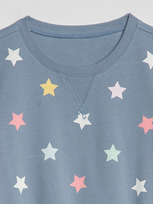 Image number 4 showing, Kids Short Sleeve Sweatshirt in French Terry