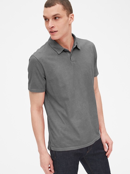 View large product image 1 of 1. Vintage Soft Polo Shirt
