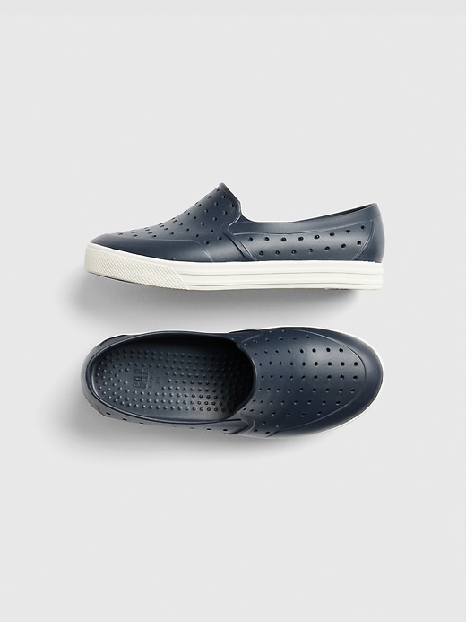View large product image 1 of 1. Kids Rubber Slip-On Shoes