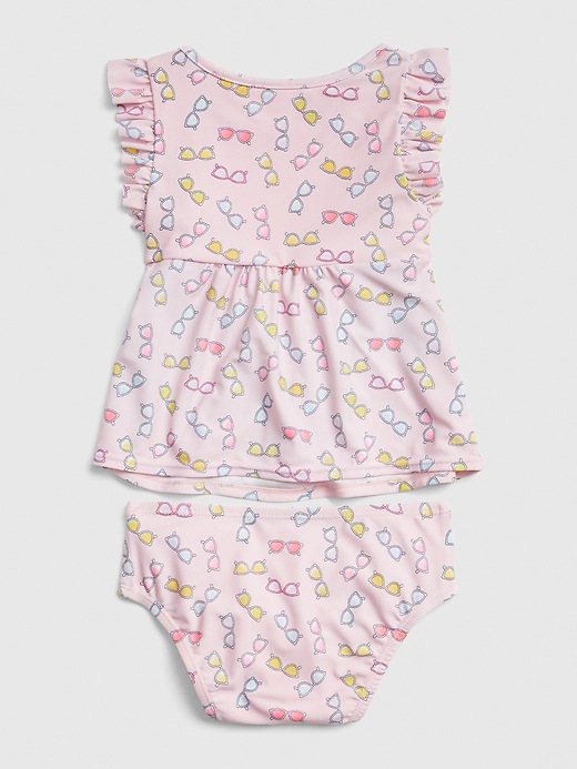 Image number 2 showing, Toddler Print Ruffle Two-Piece Set