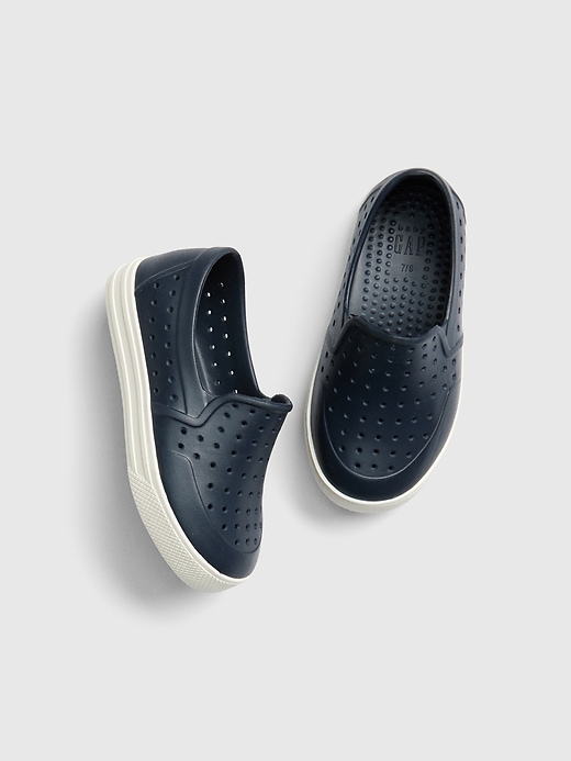 View large product image 1 of 1. Toddler Rubber Slip-On Shoes
