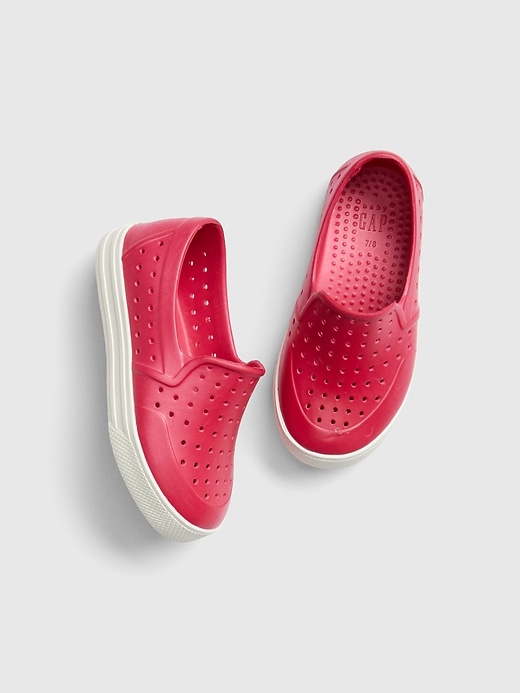 View large product image 1 of 1. Toddler Rubber Slip-On Shoes