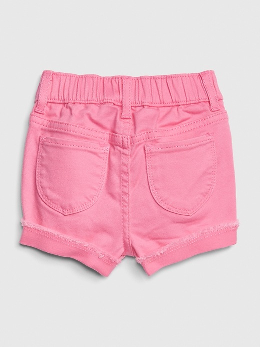 Image number 2 showing, Toddler Shortie Shorts In Distressed