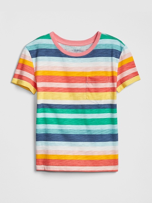 Image number 5 showing, Kids Stripe Pocket T-Shirt