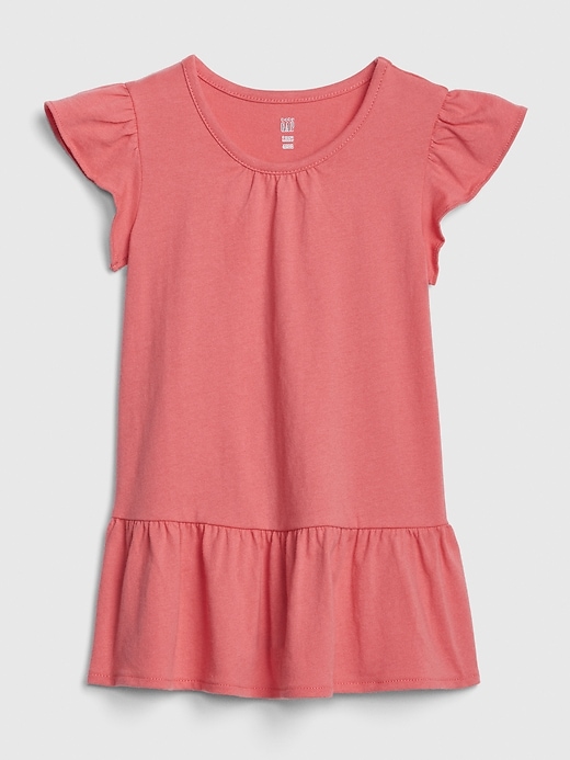 View large product image 1 of 1. Toddler Flutter Peplum Top