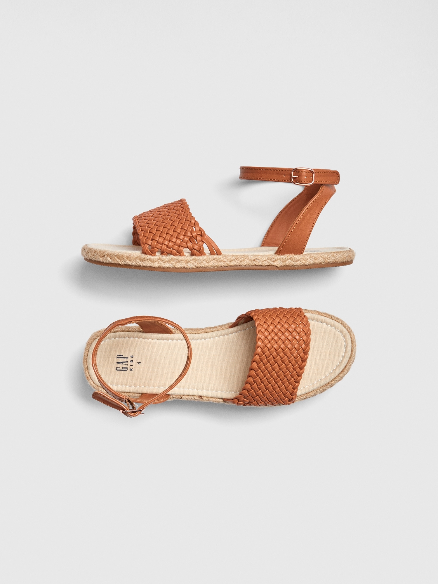 Boys Beige Fisherman Espadrille Sandals | River Island - View #3