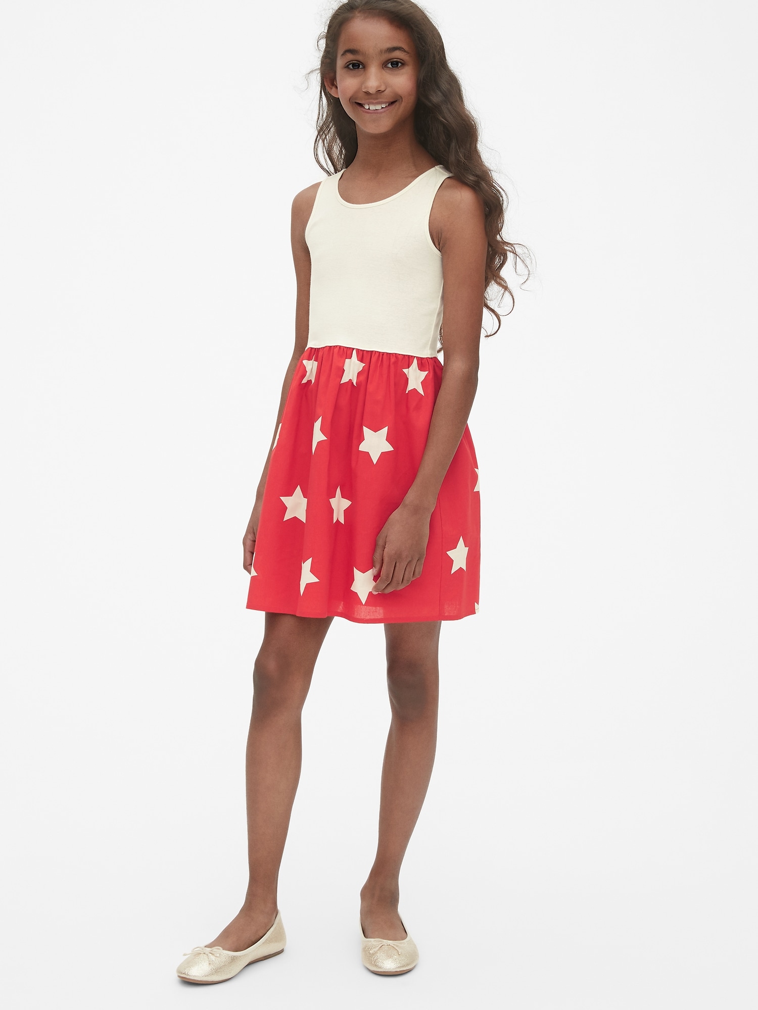 KIDS JERSEY TANK DRESS 12-14 STAR OF THE SEA main image 1