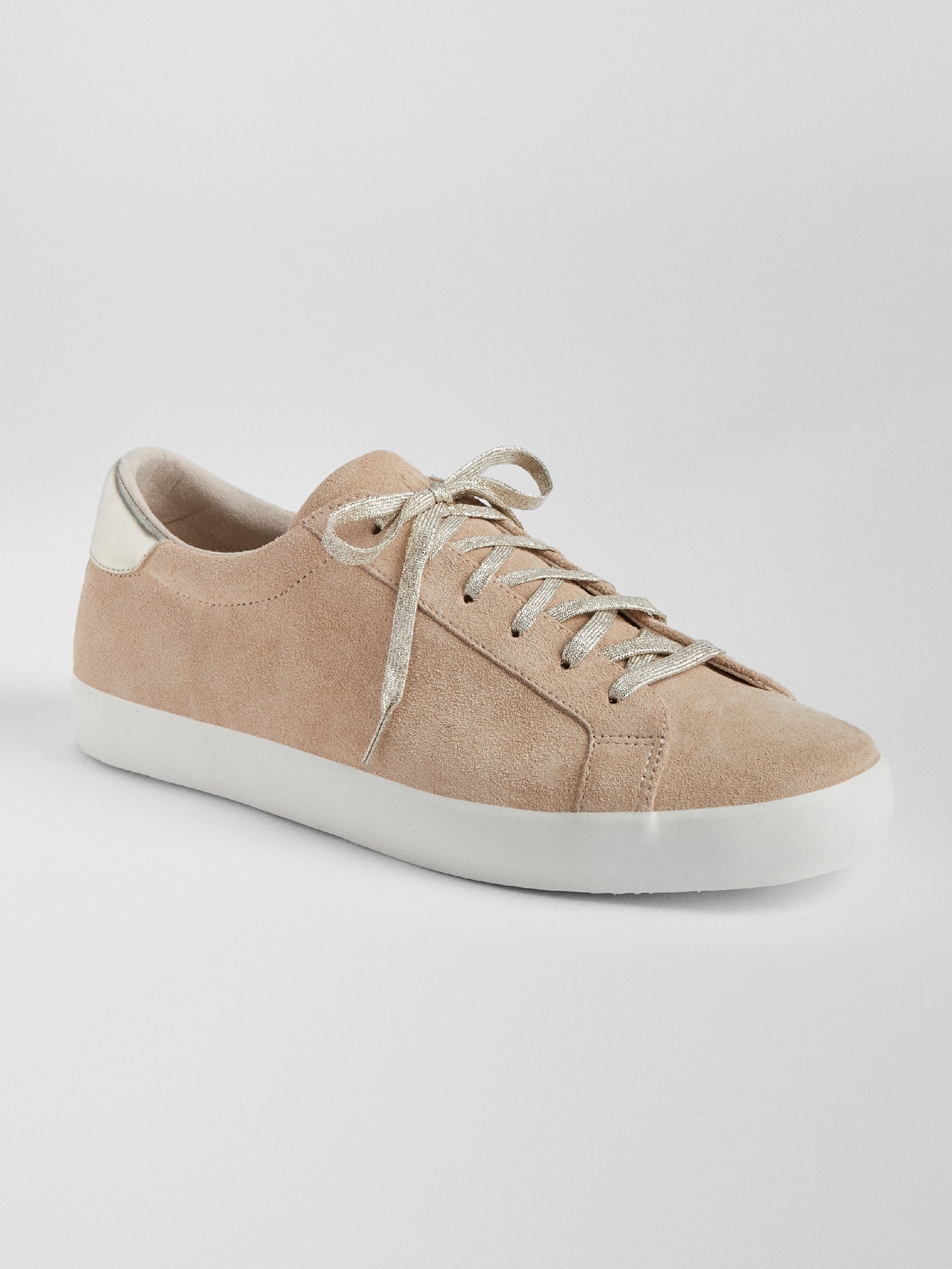 Leather Lace Up Sneakers