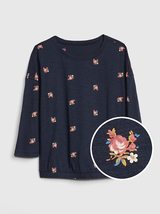 Image number 4 showing, Kids Three-Quarter Sleeve Top