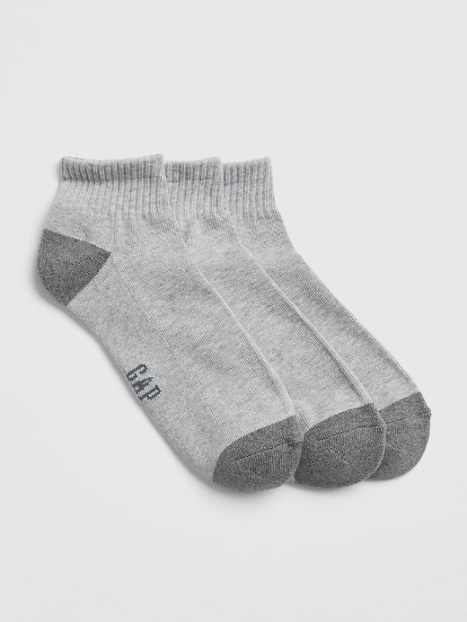 View large product image 1 of 1. Quarter Crew Socks (3-Pack)