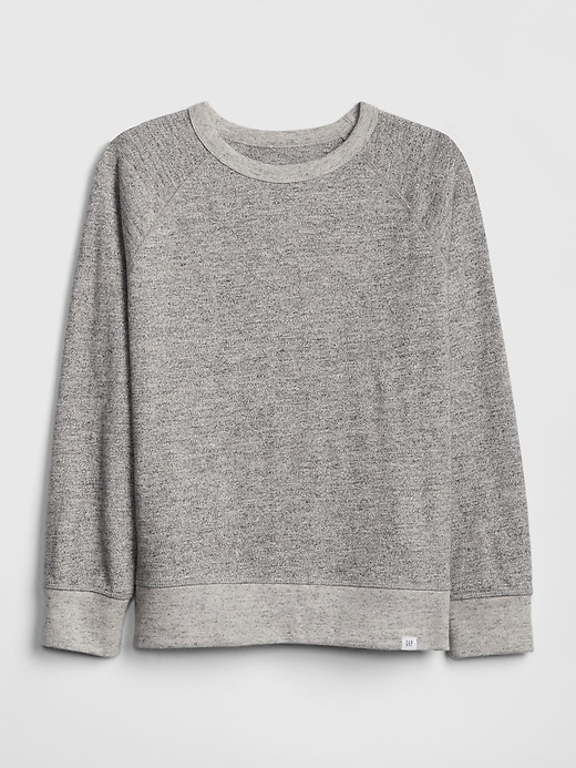 Image number 1 showing, Kids Marled Crewneck Sweatshirt