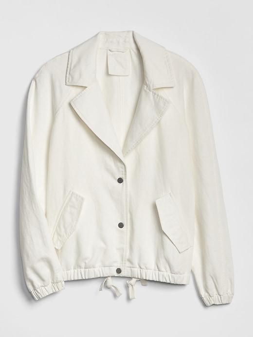 Image number 6 showing, Linen Topper Jacket