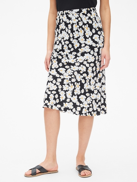 Image number 7 showing, Print Midi Skirt