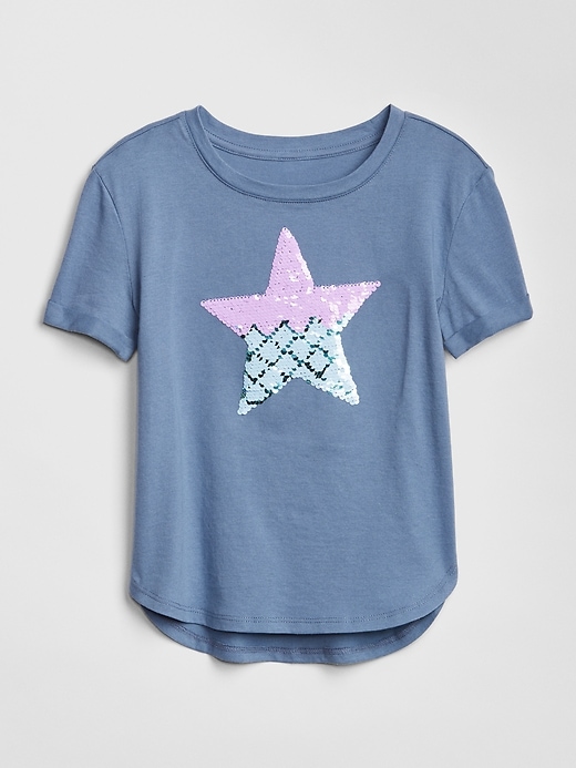 Image number 4 showing, Kids Flippy Sequin Graphic T-Shirt