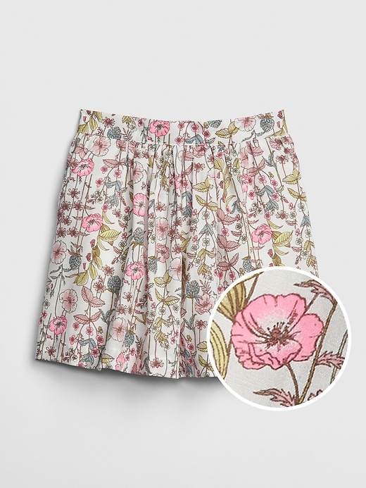 Image number 1 showing, Kids Floral Flippy Skirt