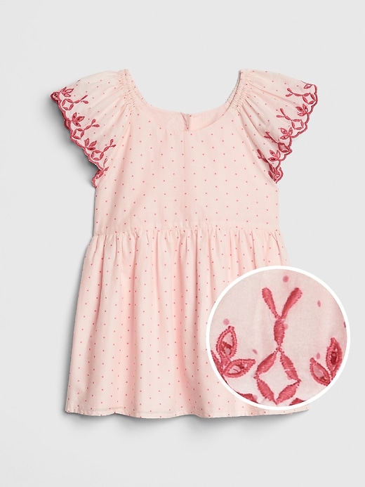 Image number 1 showing, Kids Embroidered Flutter Top