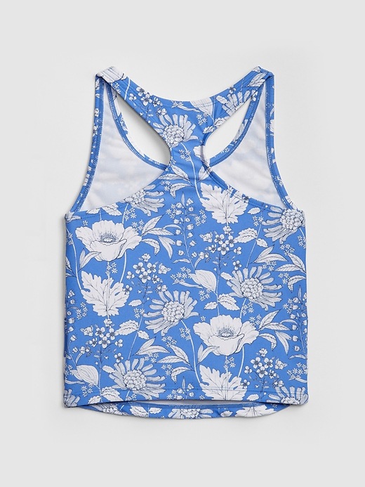 2 of 8 showing, with the color rain of product Kids Tank Swim Top