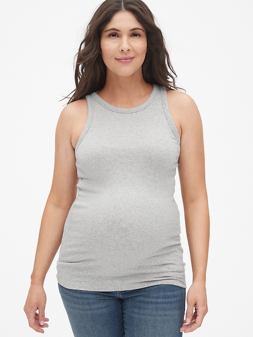 View large product image 1 of 1. Maternity Modern Tank Top