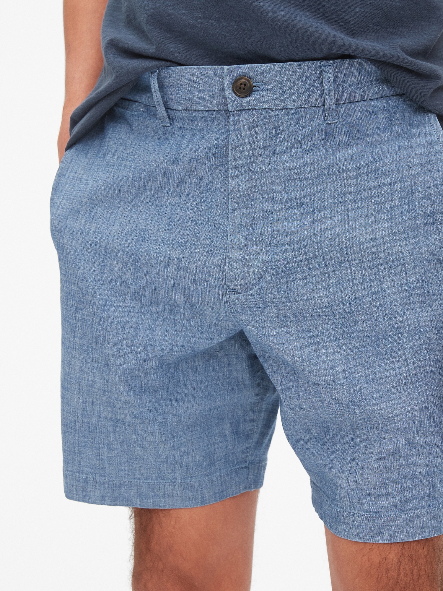 7" Vintage Khaki Shorts with GapFlex Gap