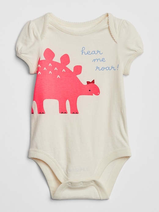 View large product image 1 of 1. Baby Graphic Short Sleeve Bodysuit